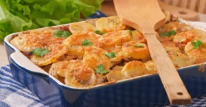 Tilápia ao Forno com Batata e Creme de Leite Receita Completa, Cremosa e Irresistível